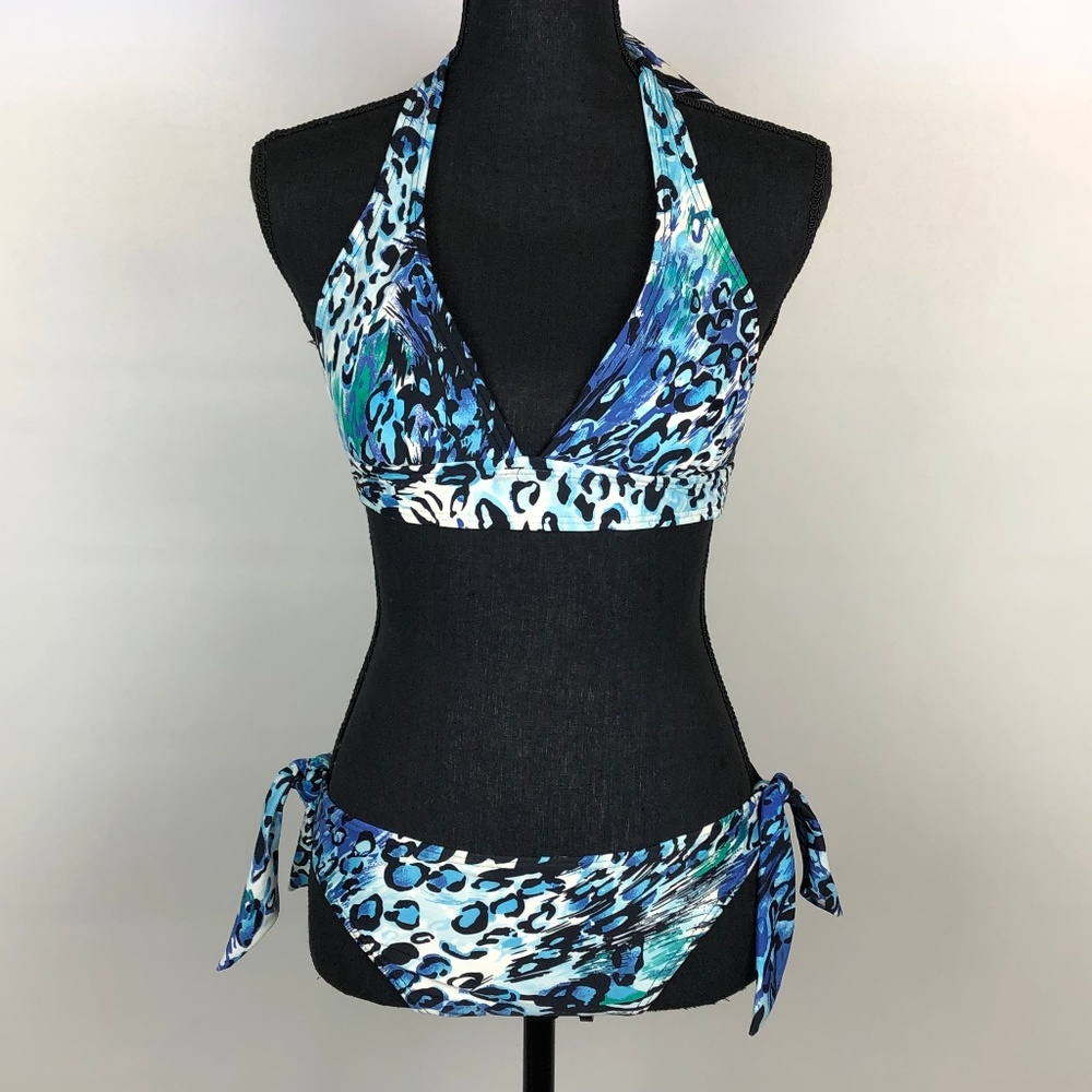 Antiqua | Leopard Printed Bikini | S